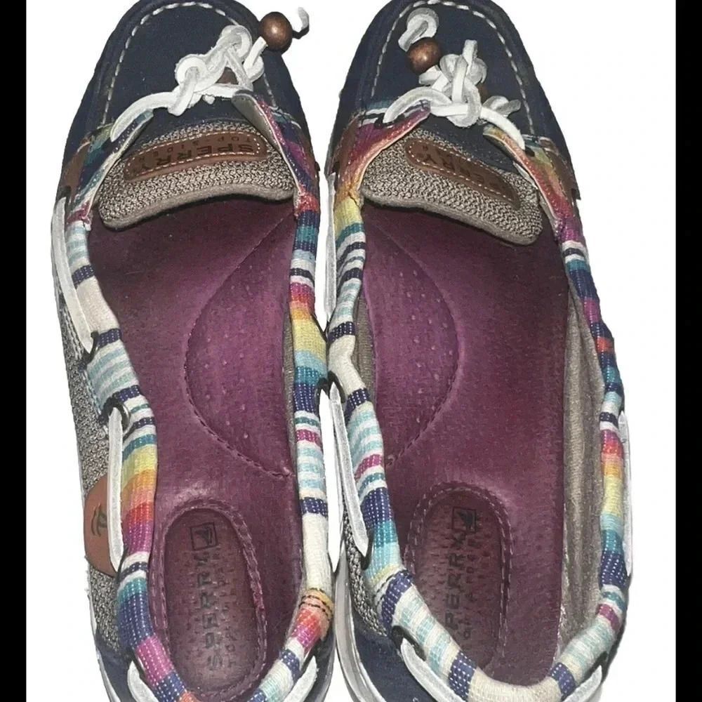 Sperry Angelfish Serape‎ Slip On Womens Boat Shoes Size 8.5M - Picture 5 of 9